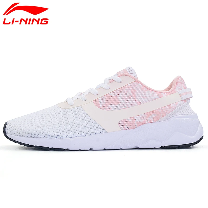 Li Ning женская спортивная беговая Обувь для прогулок и отдыха дышащие кроссовки
