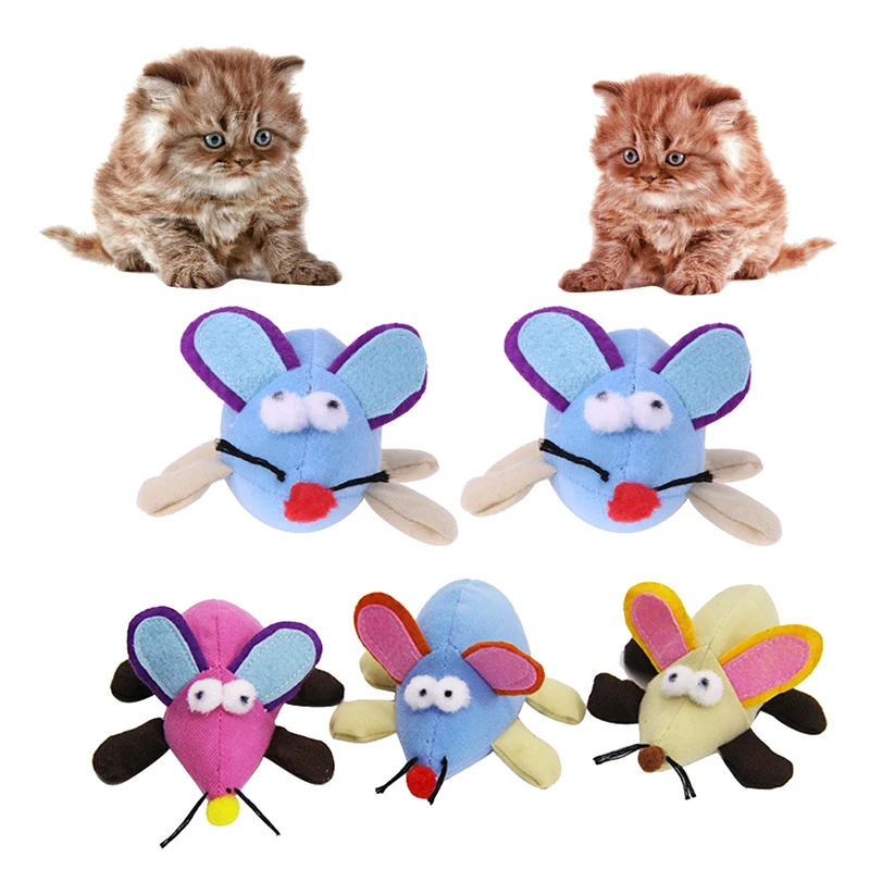 

Large Ears Interactive Cat Toy Soft Rabbit Fur Mouse Toy For Cats GHMY