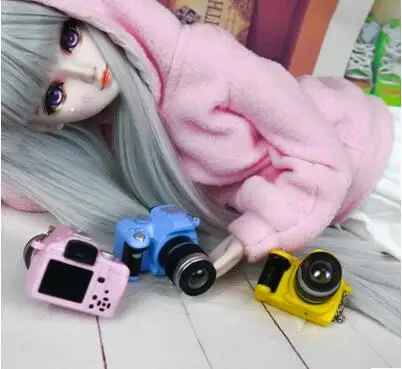 1 шт. DIY Камера для BJD кукла 1/6 bjd sd pullip blyth кукольные аксессуары Мода Камера для кукла длиной 30 см Подставки для фотографий