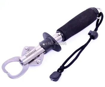 

1pc 245mm/220g Fishing Grip Fishing Scale Fishing Tool Stainless Steel Material Small size easy to take Free shipping