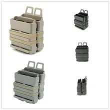 Тактический тяжелый 7,62 журнал сумка в Военном Стиле Спорт FastMag для M4 MAG BK(7,62) Тяжелый Черный DE FG