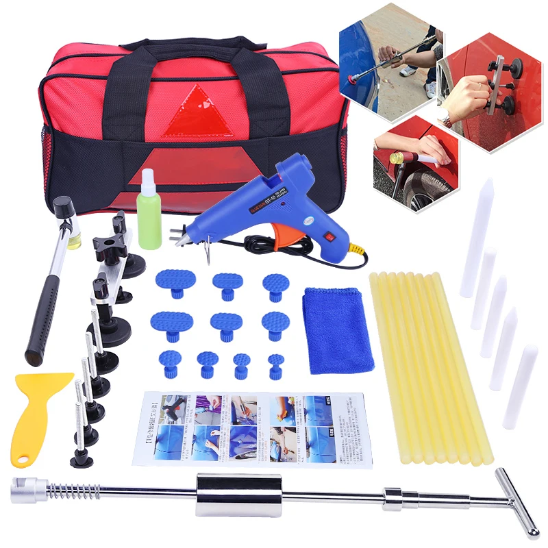 

Tools Kit Dent Removal Paintless Dent Repair Tools Car Dent Repair Straightening Dents Instruments