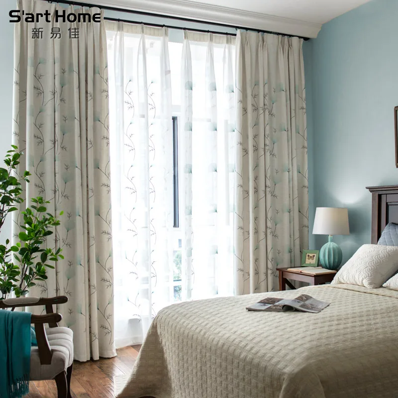 2018 Новое поступление Cortinas Dormitorio и конопли Гостиная Спальня пользовательские