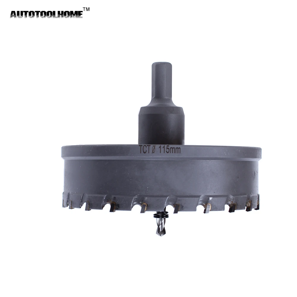 1PC 115 120 125 mm Tungsten Carbide Tipped Center Drill Bit Metal