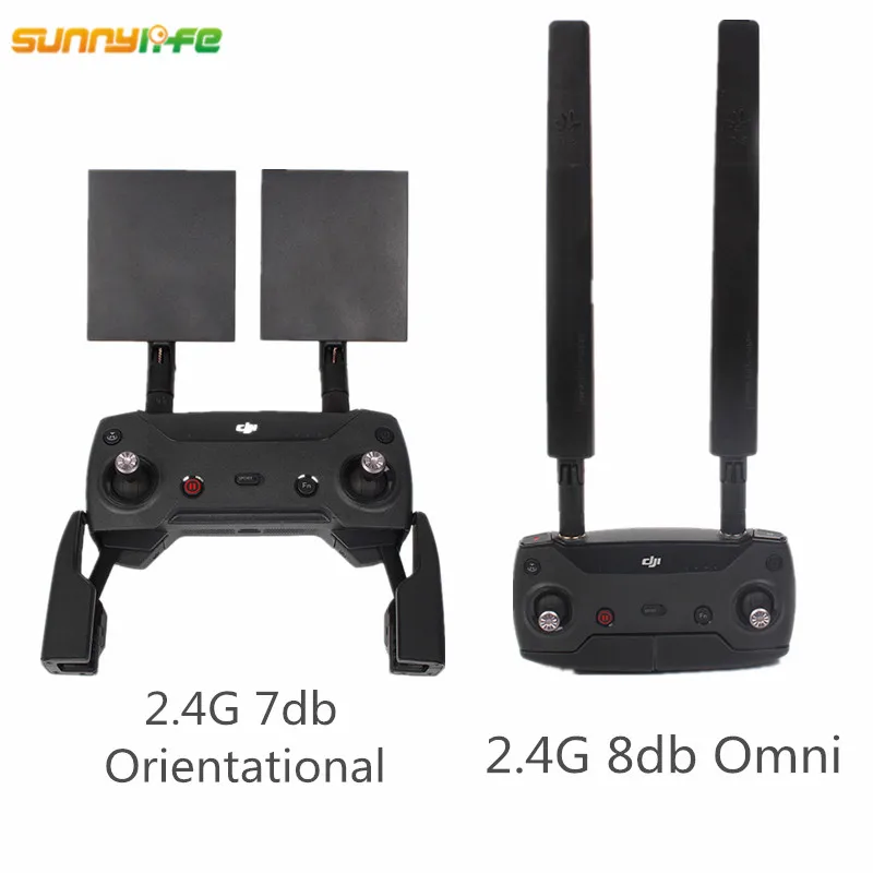 Impulsionador de Sinal Mavic Faísca ar Montagem Antena Extensor Combinado Faixa 2.4g 7dbi Orientacional 8dbi Omnidirecional Dji 2 –