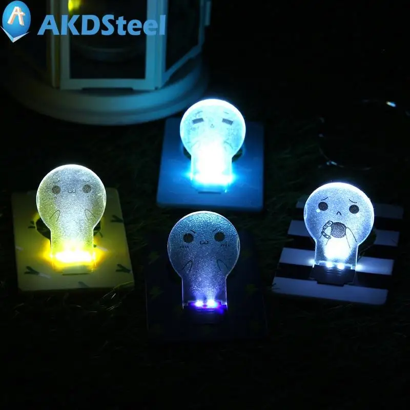 Akdsteel карманный светодиодный карты индукции переключатель ночь