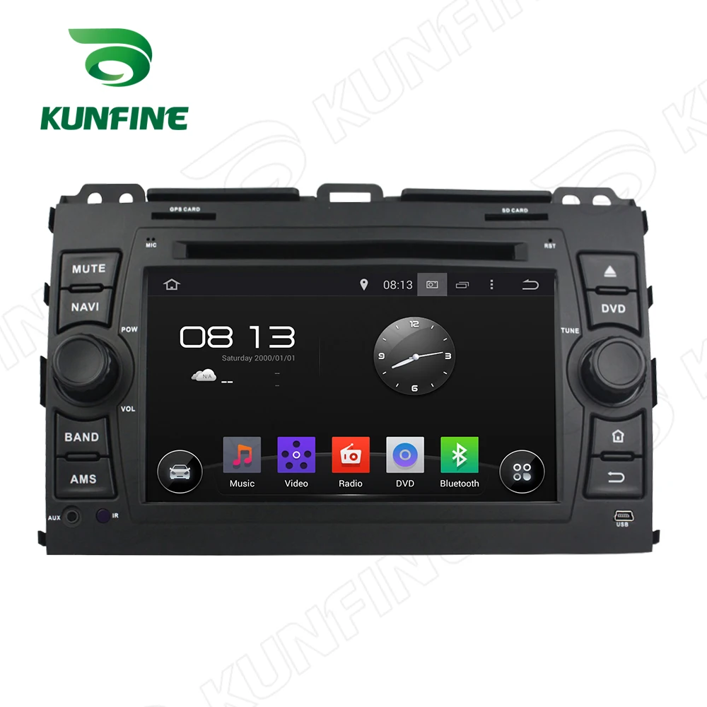 Quad Core1024 600 Android5 1 Car DVD GPS Navigation Player for TOYOTA Prado 2006 2010 font