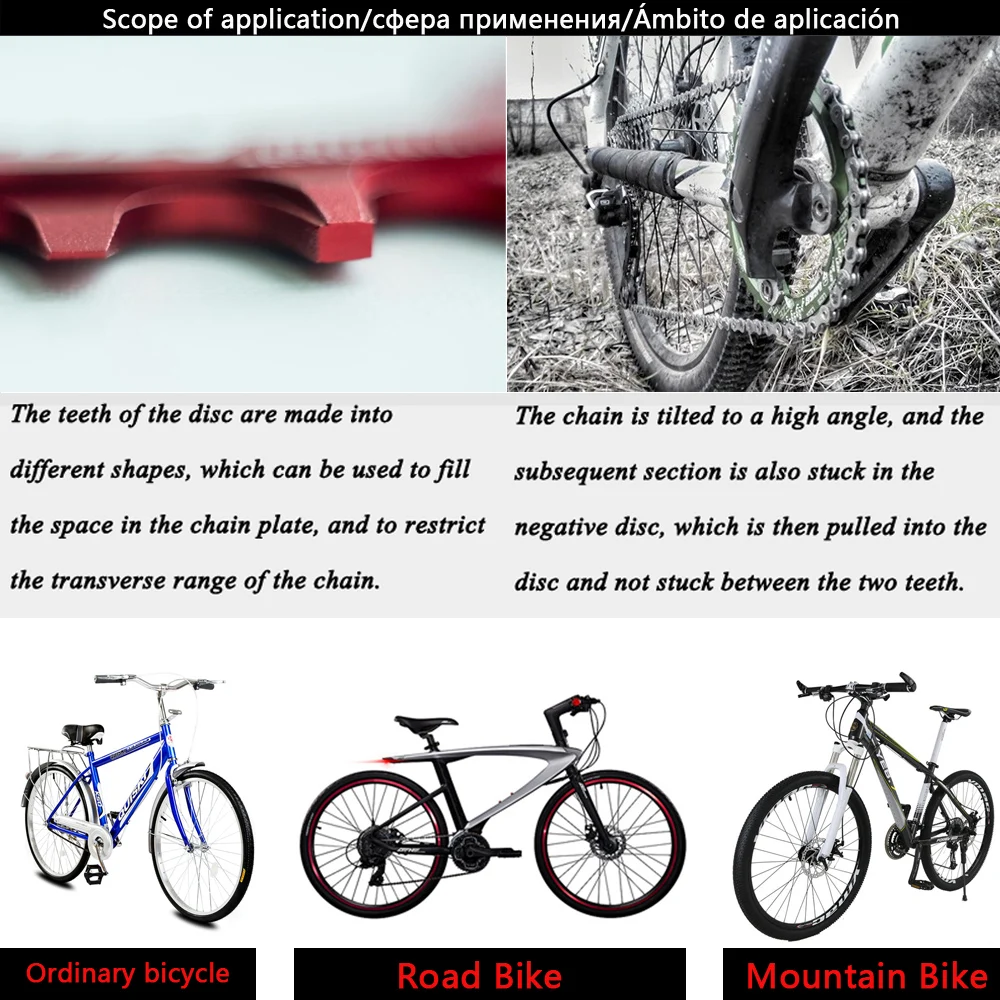 VXM-Bicycle-96BCD-Crank-32T-34T-36T-38T-Chainring-Narrow-Wide-MTB-Round-Chainwheel-Circle-Crankset (3)