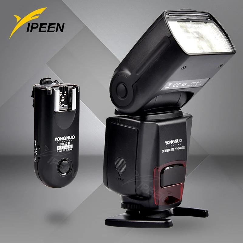 

High Quality Yongnuo YN-560III YN560III Flash ligth With RF-603II/C Single Transceiver Trigger for Canon Nikon Pentax Olympus