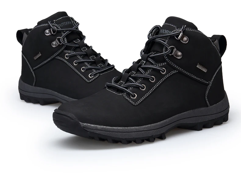 Настоящие треккинговые зимние мужские треккинговые ботинки Sapato Masculino, мужские прогулочные ботинки для альпинизма, дышащие и два стиля, большие размеры 38-48