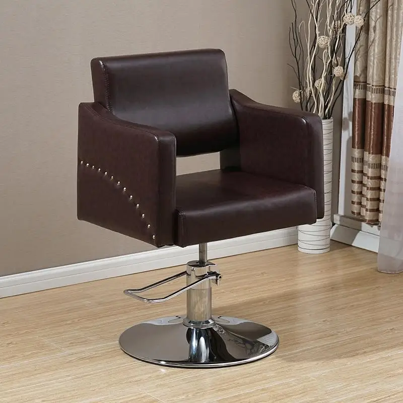 Kappersstoelen Cabeleireiro Stoel Mueble Sedie Sedia Schoonheidssalon Stuhl барберо салон Silla Cadeira Barbearia парикмахерское кресло - Цвет: MODEL U