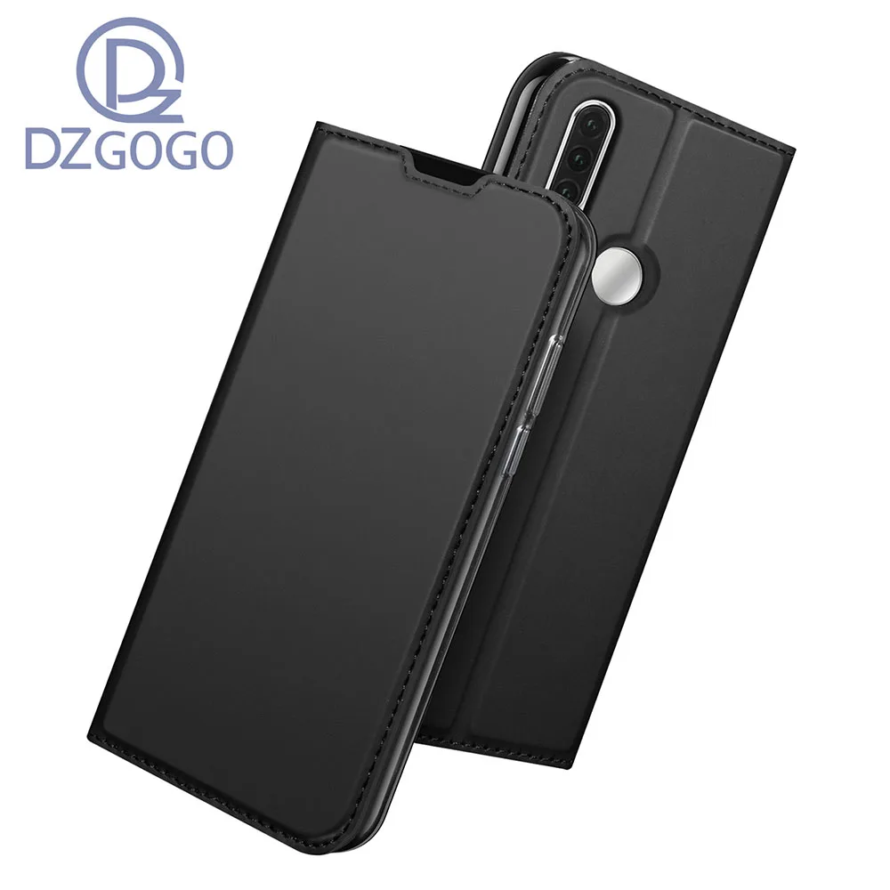 Модный кожаный чехол с откидной крышкой для Huawei P30 Lite чехол-бумажник телефона Hoesjes