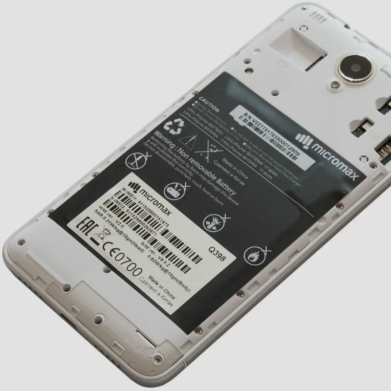 Аккумулятор 4700 мАч для Micromax Canvas Power 2/Q398 аккумулятор аккумуляторная батарея AKKU |