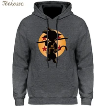 Dragon Ball Z Pocket Hoodie, мужские толстовки с капюшоном в японском стиле, мужская толстовка с капюшоном в стиле Драконий жемчуг,, Зимний пуловер, верхняя одежда с длинным рукавом