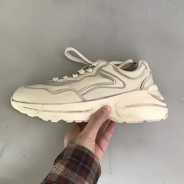 chunky vintage sneakers