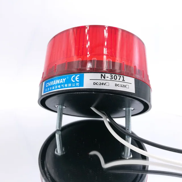 Baomain Industrial Signal Round Blue Warning Light Strobe