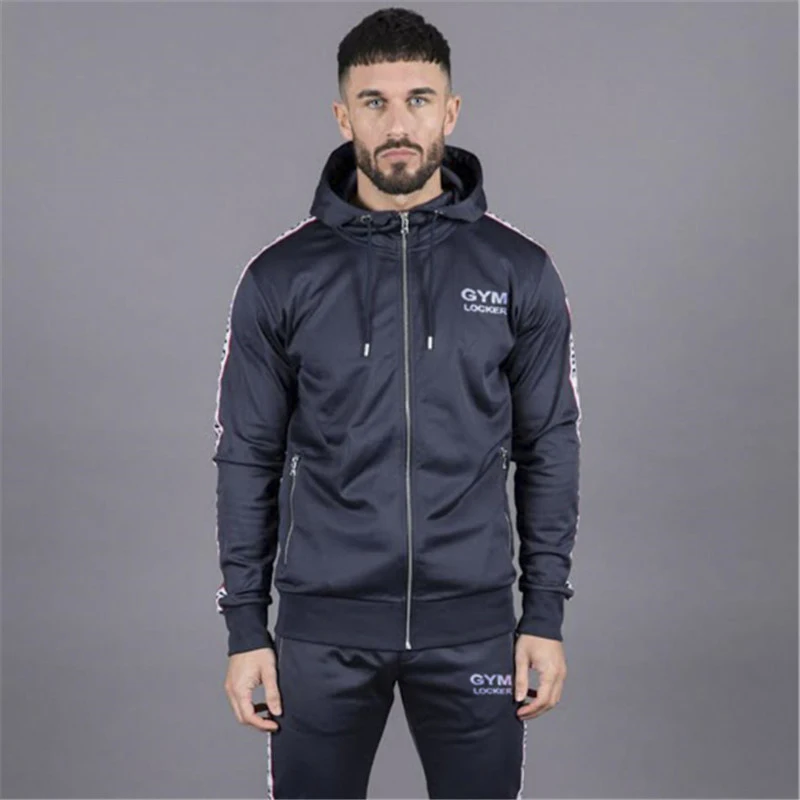 sport Set Running Gym Sportswear Tracksuits-4