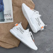 Сезон весна-лето; женские кроссовки; прогулочная Обувь На Шнуровке; дышащая сетка; супер-светильник; спортивная обувь для бега; повседневная обувь на плоской подошве