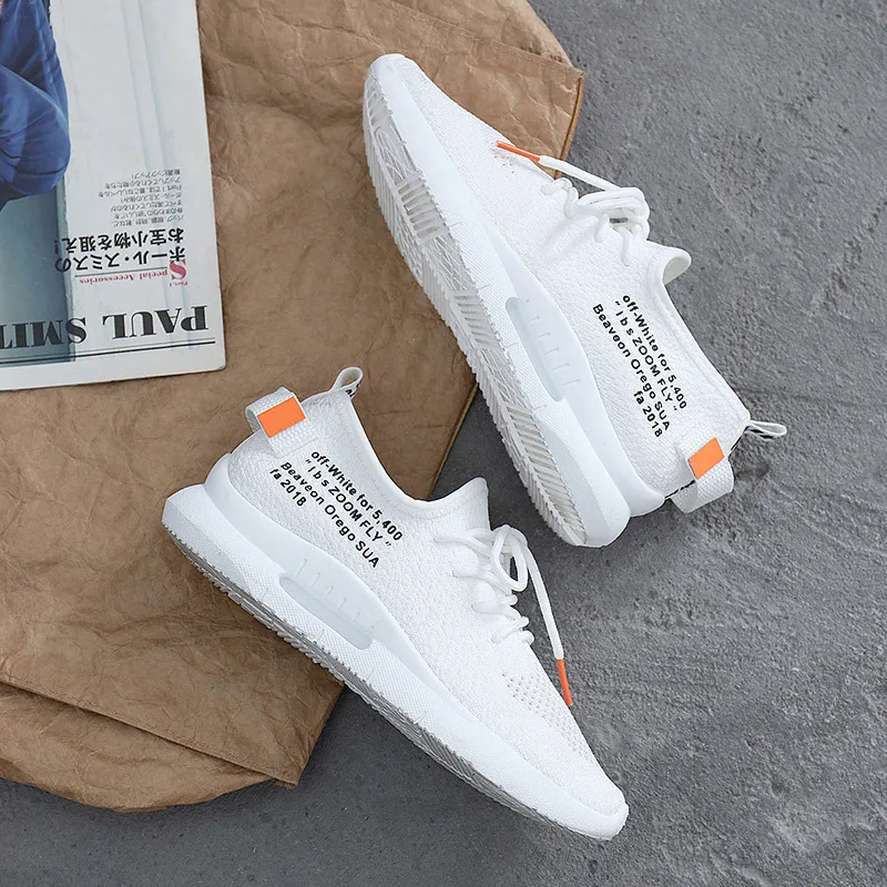 

2018 Spring Summer Women Sneakers Outdoor Walking Lace Up Breathable Mesh Super Light Jogging Sports Running Shoes Casual Flats