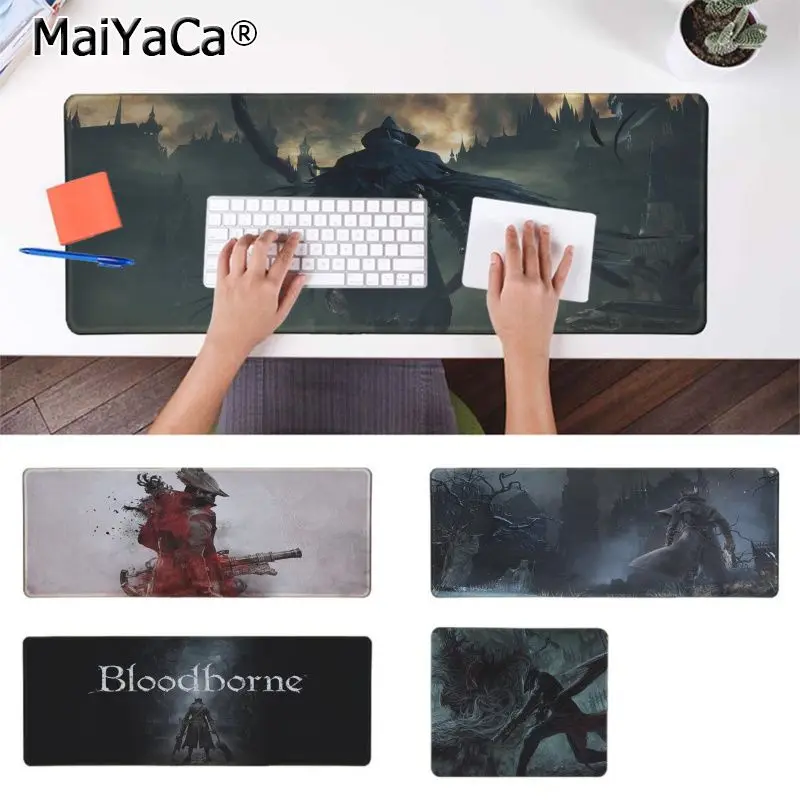 

Maiyaca New Design Bloodborne Office Mice Gamer Soft Mouse Pad Free Shipping Large Mouse Pad Keyboards Mat