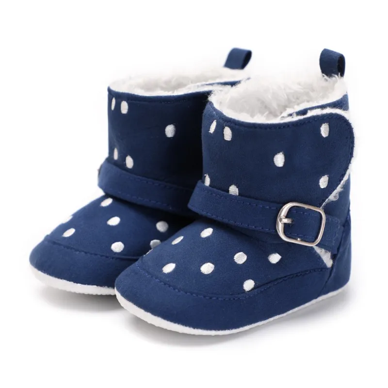 

Winter Baby Girls Shoes Snow Boot Soft Sole Kids Girl Cotton Anti-silp Prewalker Booties Newborn Baby Girls First Walkes hot