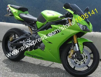 

For Triumph Daytona 675 Parts 2006 2007 2008 Daytona675 06 07 08 Full Green ABS Motorbike Fairing (Injection molding)