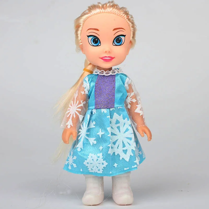Disney 15cm Frozen Princess Elsa Anna Doll Ice and Snow Dolls Model Toys for Girl Christmas Gift Box Disney 15cm Frozen Princess Elsa Anna Doll Ice and Snow Dolls Model Toys for Girl Christmas Gift Box