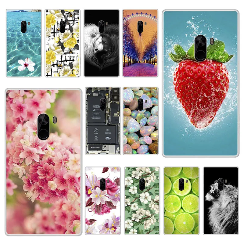 

TAOYUNXI Phone Back Cover For Xiaomi Mi Mix Case Silicone Soft TPU Back Cover Phone Cases For Xiaomi Mix Mi X 6.4" Bumper Coque