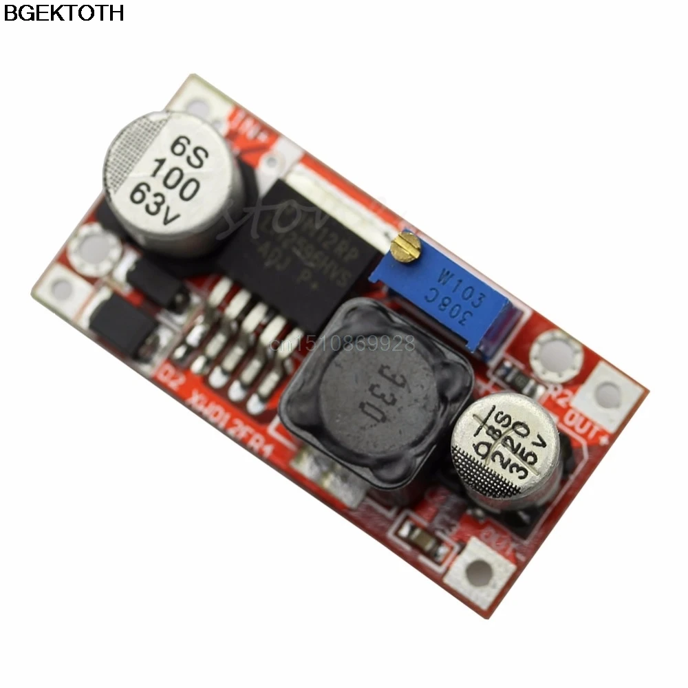 

1pc DC-DC Converter 4.5-60V LM2596HV Adjustable Step-Down Buck Power Supply Module