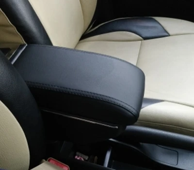 Подлокотник коробка для Honda CR-Z CRZ центральная консоль держатель стакана, пепельница искусственная кожа интерьер автомобиля Стайлинг P - Название цвета: b-Black black line
