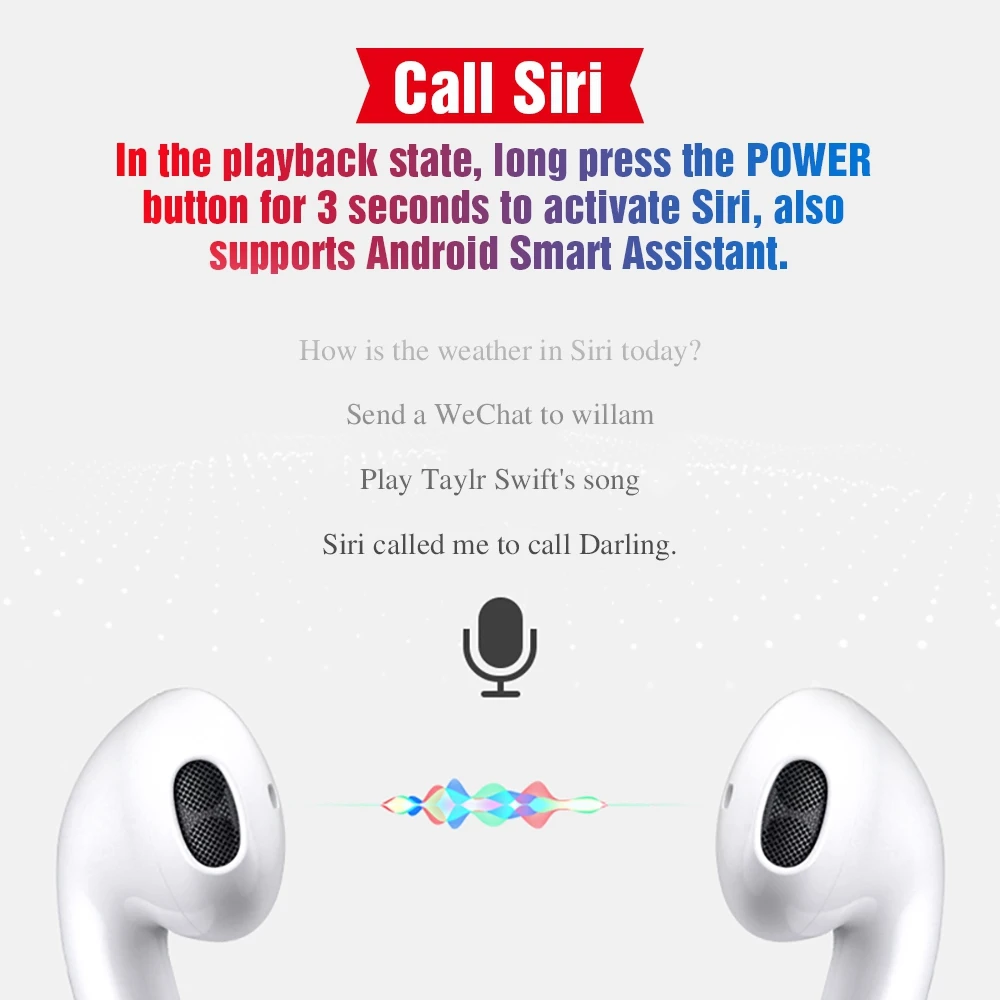 i12 TWS i10 Bluetooth Earphone Wireless Earphones 1:1 Size Air Touch Control 3D Stereo Headset Sport Earbuds Pods Pk i10 i20 TWS
