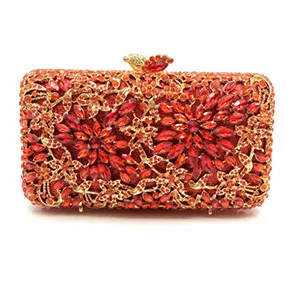 Female Multicolor Bridal Handcrafted Designer Evening Bag