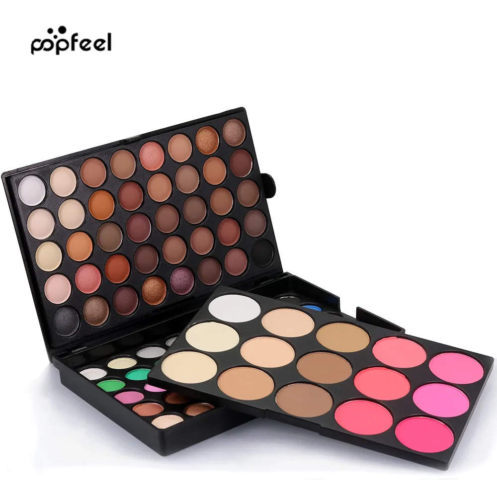 Popfeel 95 Renk Göz Farı Paleti Ipeksi Toz Uzun Ömürlü Profesyonel İnanılmaz Pallete makyaj Ürün