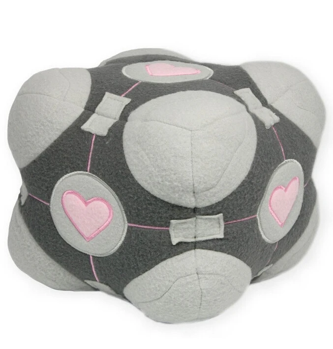 

Wholesale game Portal 2 plushes Weighted Companion Cube Plush Official With Tag 10pcs/lot