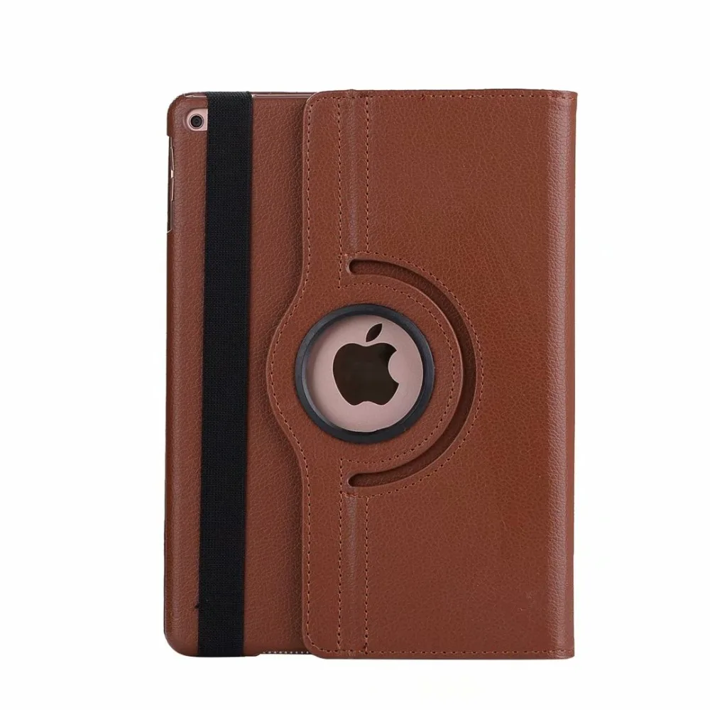 360 градусов вращающийся кожаный Smart Cover чехол для Apple iPad 9,7 A1822 A1823 A1893 A1954 5th 6th 5 6 поколения Funda