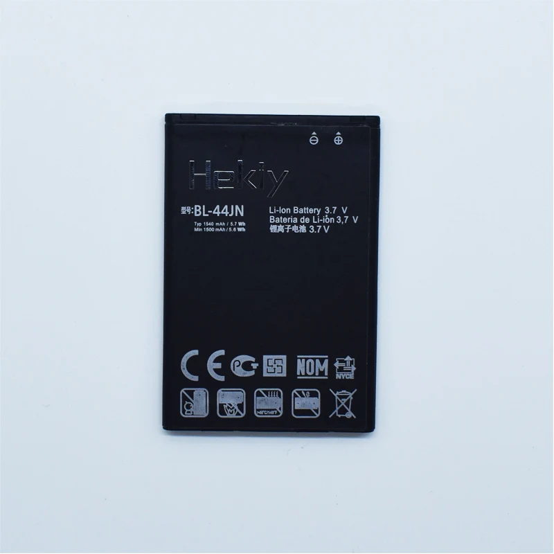 

Hekiy 2019 Original BL44JN BL-44JN Battery For LG Optimus Black P970 MS840 L5 P690 C660 P693 P698 E510 E610 E615 E612 E730 E400