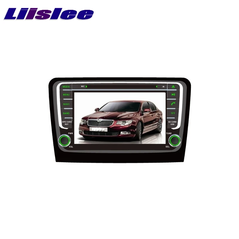 Для Skoda Rapid 2013~ LiisLee Автомобильный мультимедийный телевизор DVD gps аудио Hi-Fi радио стиль Навигация Advanced NAV NAVI карта