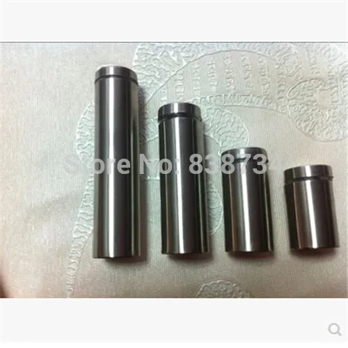6 шт. 19*120 нержавеющая сталь AD/реклама гвозди barrel винты Стекло контакты