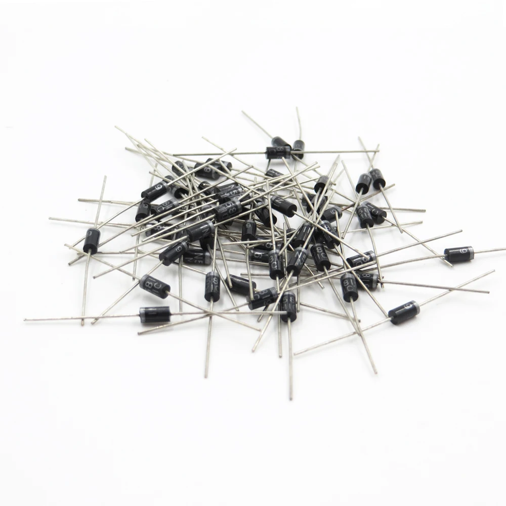 

hot sale 20PCS 1N5819 Diode 1A 40V MIC schottky barrier diodes 45mm*0.6mm for Solar Cells panel DIY