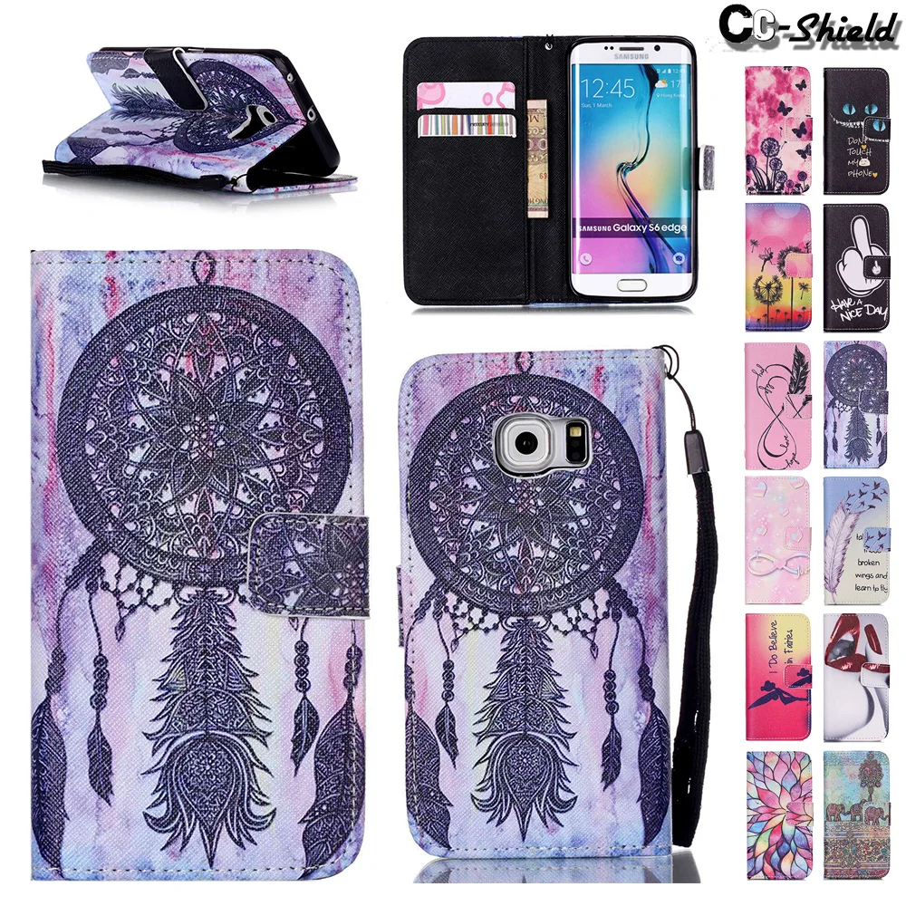 Флип кейс для Samsung Galaxy S6 S 6 Edge S6edge Zero G925 G925F G925J G925Z SM кожаный чехол телефона|case for samsung