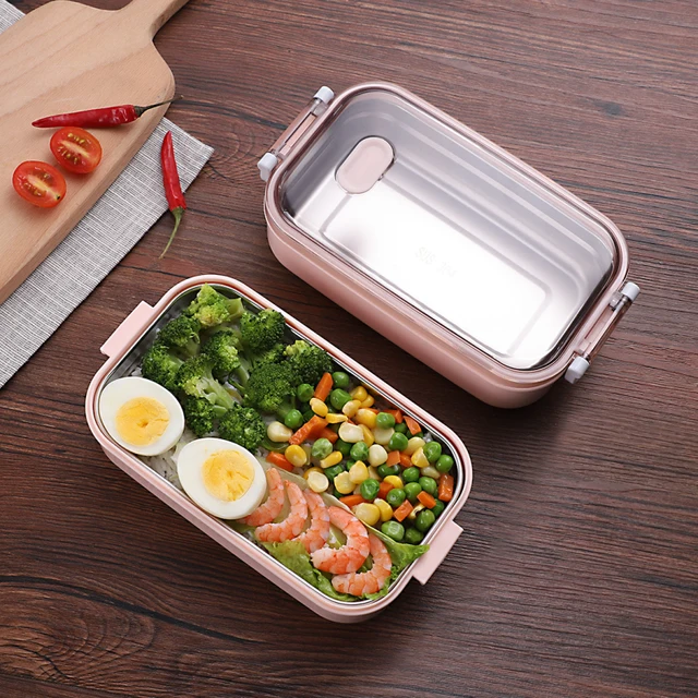 Kids Lunch Box Stainless Steel Food Container Japan Bento Box Storage