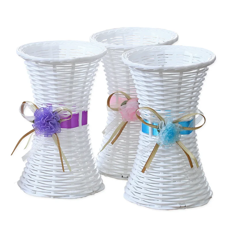 Plastic Flower Arrangement Pot Washable Health Environmental Protection Ribbon Home Decoration Office Desktop Small Ornaments Plastic Flower Arrangement Pot Washable Health Environmental Protection Ribbon Home Decoration Office Desktop Small Ornaments
