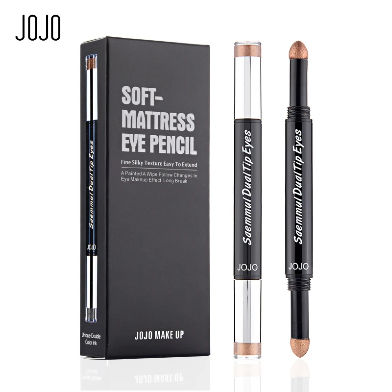 

JOJO Double-end Air Cushion Eye Shadow Pencil Eyeshadow Stick Dual Matte Lying Silkworm Pencil Waterproof Eye Makeup tool