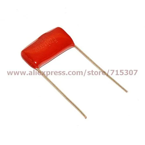 polypropylene film capacitor cbb81 2000v 102 1nf 1000pf 15mm