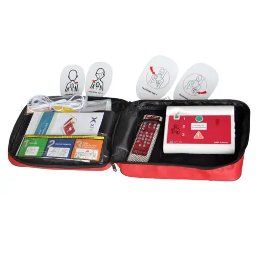 Automatic External Defibrillator Simulator CPR Training AED Training Swedish