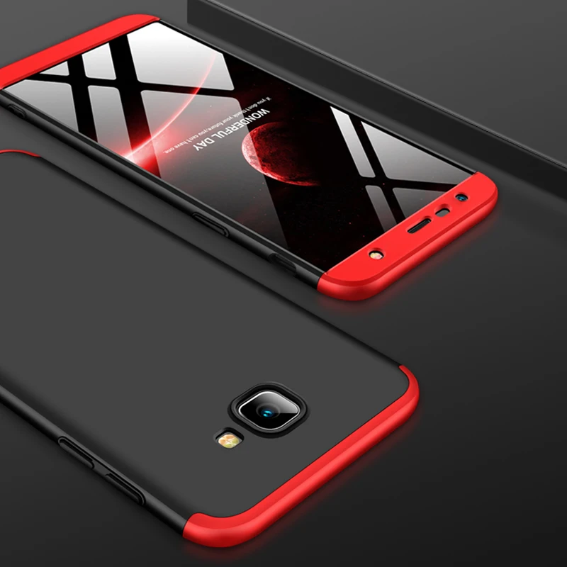 Чехол J4 Plus для Samsung Galaxy Prime Роскошный чехол с полным покрытием 360 Жесткий из