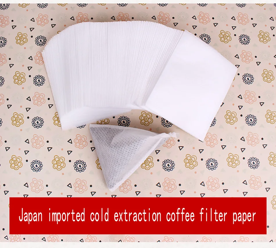 Кофе фильтр бумажный мешок один раз капельного типа портативный Импорт Япония этикетка провода нет утечки шлака извлечения холодный пузырь треугольник пакет