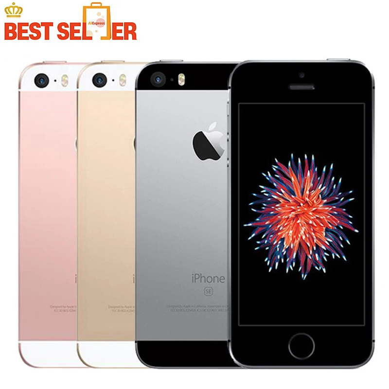 Original Unlocked Apple iPhone SE A1662 4G LTE Mobile Phones 2GB RAM