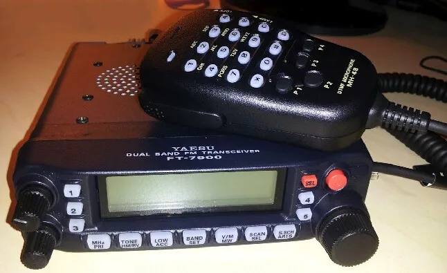 YAESU FT-7900R 2 метра/70 см двухдиапазонный fm-приемопередатчик мобильное радио