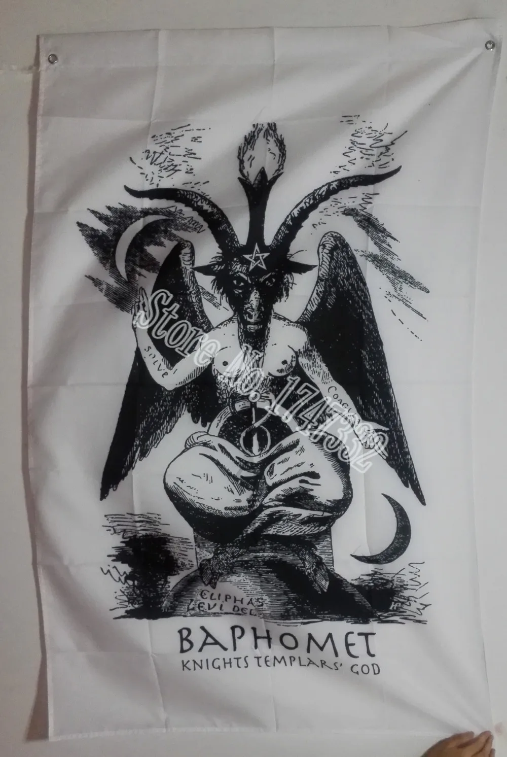 BAPHOMET KNIGHTS флаг тамплиера лидер продаж товары 3x5 футов 150x90 см баннер латунные